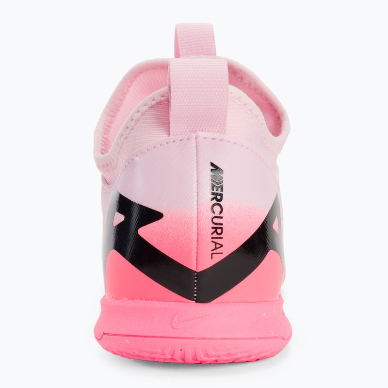 Scarpe da calcio per bambini Nike Jr Zoom Mercurial Vapor 15 Academy IC rosa schiuma/nero 6