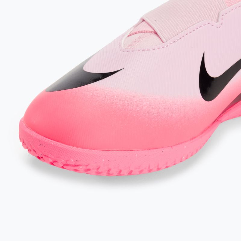 Scarpe da calcio per bambini Nike Jr Zoom Mercurial Vapor 15 Academy IC rosa schiuma/nero 7