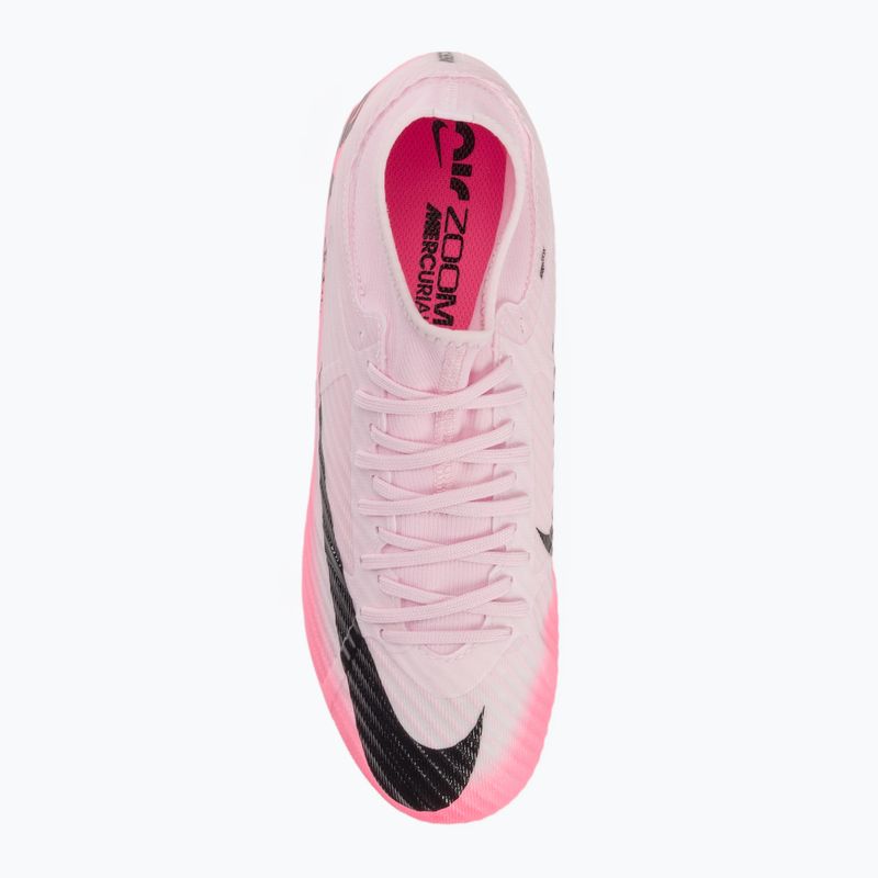 Scarpe da calcio Nike Zoom Mercurial Superfly 9 Academy FG/MG rosa schiuma / nero 5