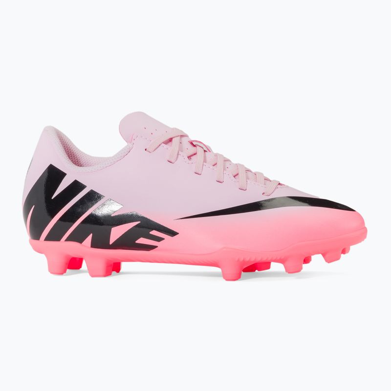 Scarpe da calcio per bambini Nike Mercurial Vapor 15 Club FG/MG rosa schiuma/nero 2