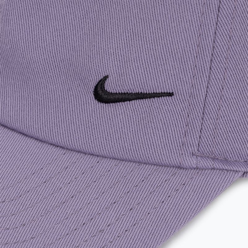 Cappello da baseball Nike Club Unstructured daybreak/nero 3