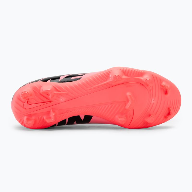 Nike Mercurial Superfly 9 Club FG/MG Junior rosa schiuma/nero scarpe da calcio per bambini 4