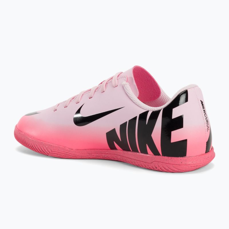 Scarpe da calcio per bambini Nike Mercurial Vapor 15 Club IC rosa schiuma/nero 3