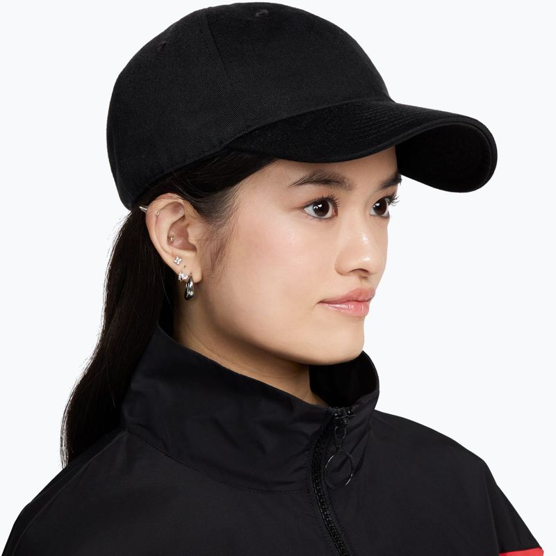 Cappellino con visiera Nike Club Unstructured black/sail 7