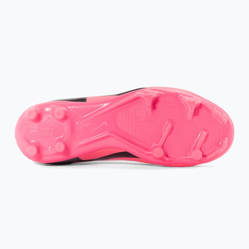 Scarpe da calcio per bambini Nike Zoom Mercurial Vapor 15 Academy FG/MG rosa schiuma/nero 4