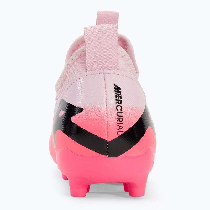 Scarpe da calcio per bambini Nike Zoom Mercurial Vapor 15 Academy FG/MG rosa schiuma/nero 6