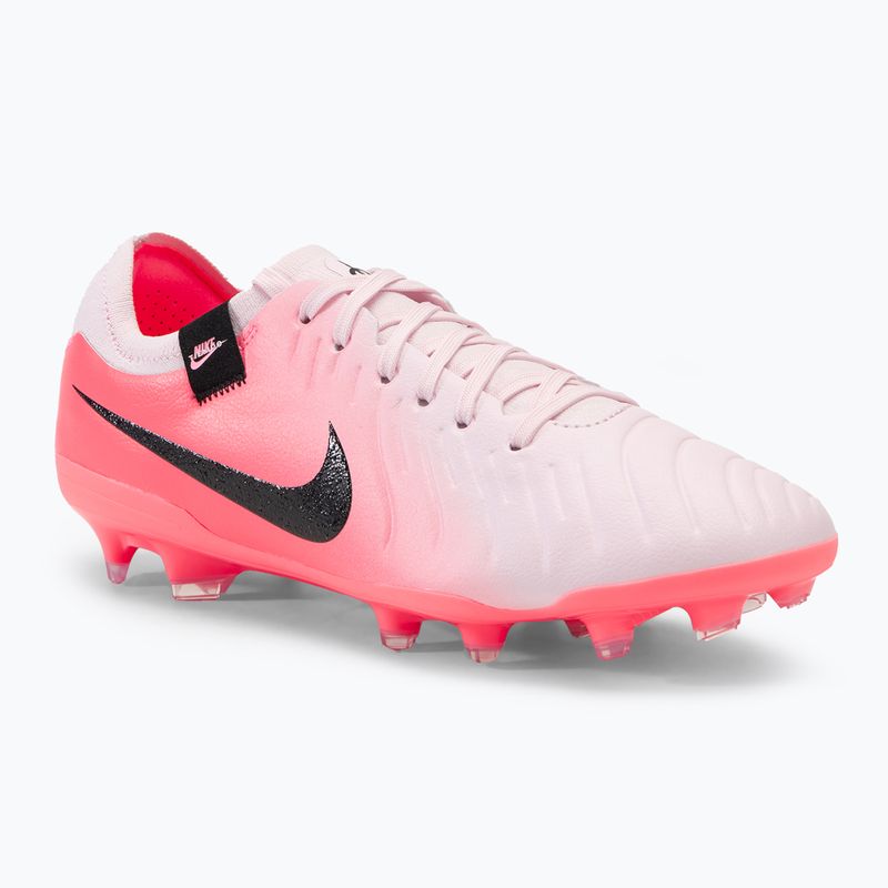 Nike Legend 10 Pro FG rosa schiuma/nero scarpe da calcio