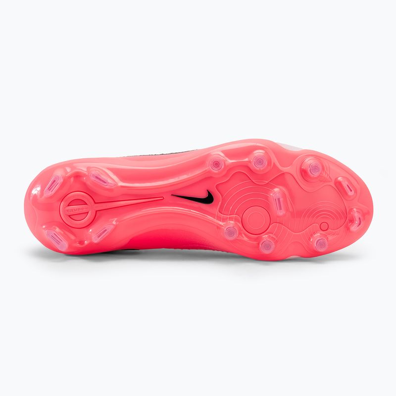 Nike Legend 10 Pro FG rosa schiuma/nero scarpe da calcio 4