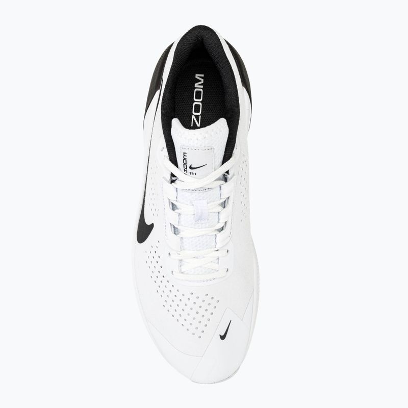 Nike Air Zoom TR 1 scarpe da uomo bianco / nero 5