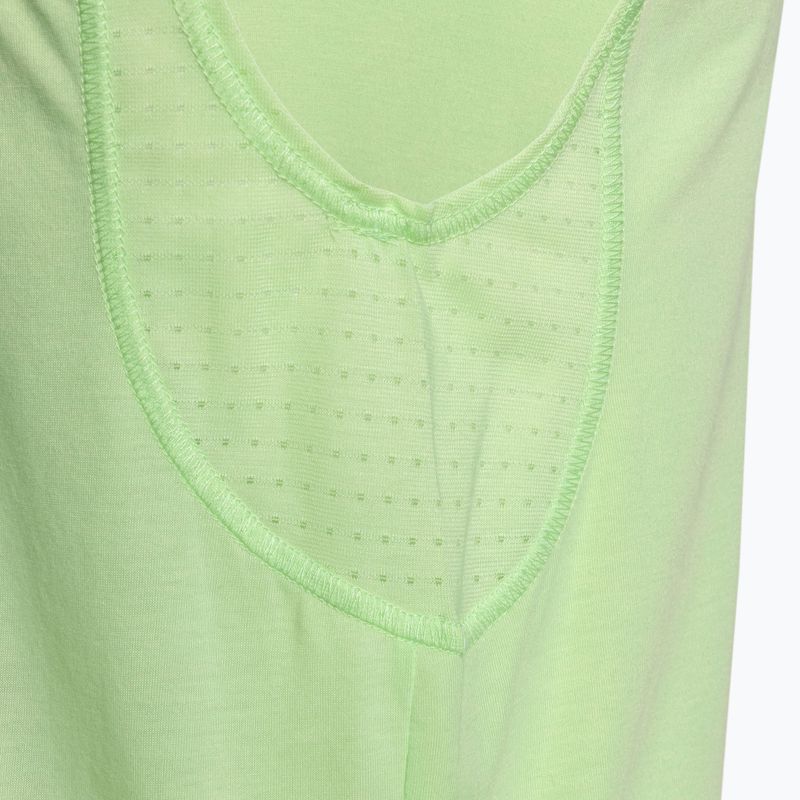 Canotta da corsa Nike Solar Chase da uomo verde vapore/oliva neutra/nero 4