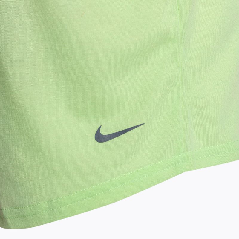 Canotta da corsa Nike Solar Chase da uomo verde vapore/oliva neutra/nero 5