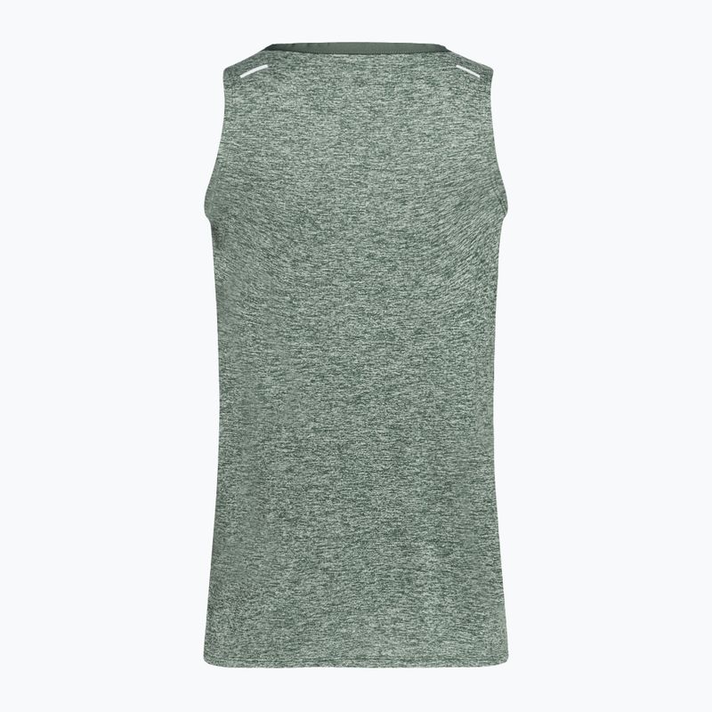Canotta da running Nike Dri-Fit Rise 365 verde vintage/etereo da uomo 2