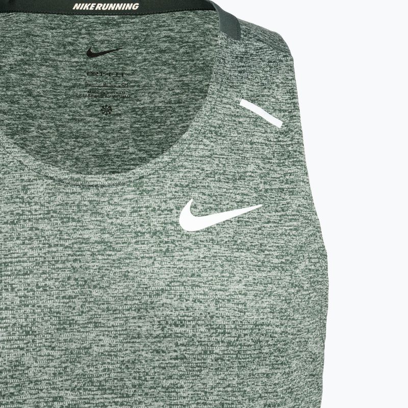 Canotta da running Nike Dri-Fit Rise 365 verde vintage/etereo da uomo 3