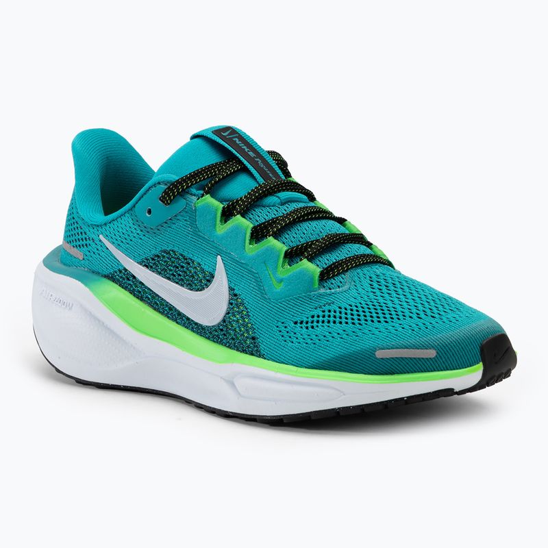 Nike Pegasus 41 acquamarina/nero/verde sciopero/grigio calcio scarpe da corsa per bambini