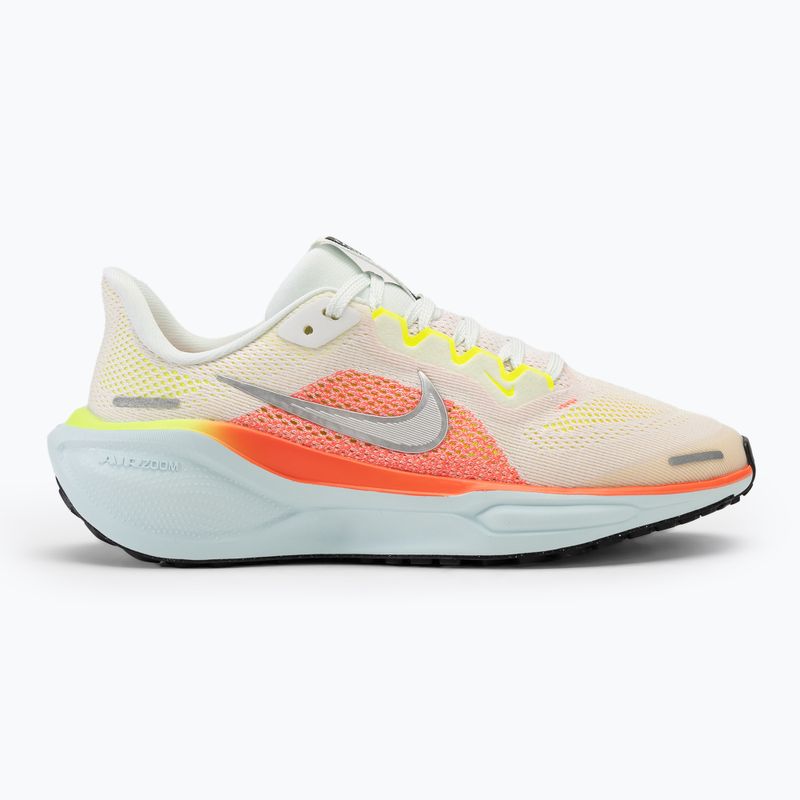 Nike Pegasus 41 scarpe da corsa da bambino bianco/cremisi/blu ghiacciaio/cromo 2