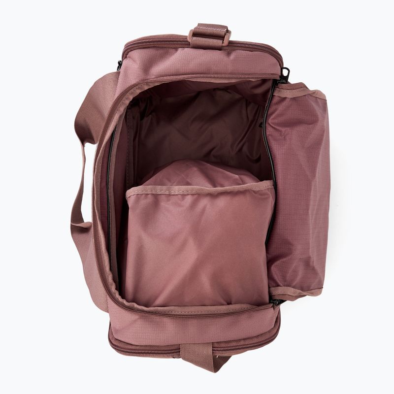 Nike Brasilia 9.5 Duffle 25 l borsa da allenamento smokey mauve/nero/light orewood brown 7