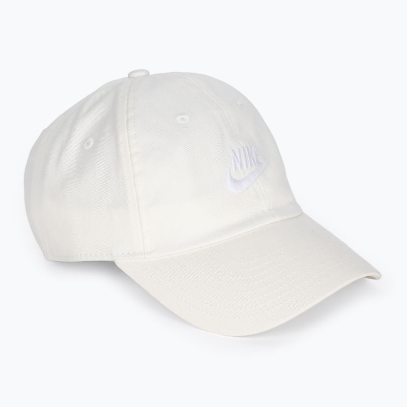 Cappello da baseball Nike Club Unstructured Futura Wash vela/bianco