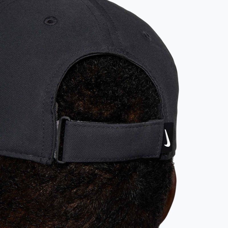 Berretto da baseball Nike Dri-FIT Club dark smoke grey/white 9