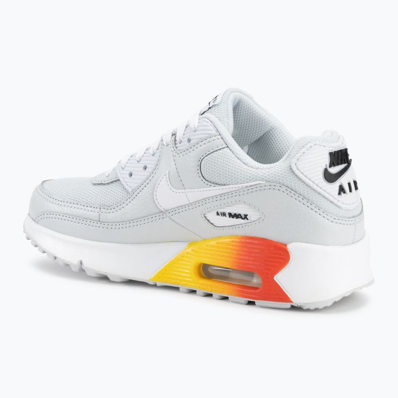 Nike Air Max 90 di puro platino / argilla cosmica scarpe da bambino 3