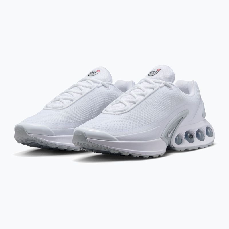 Scarpe da uomo Nike Air Max Dn white/white/metallic silver/white 3