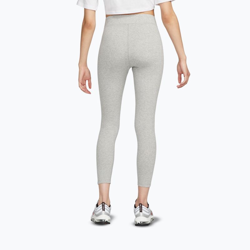 Leggings da donna Nike Sportswear Classic dark grey heather/sail 3