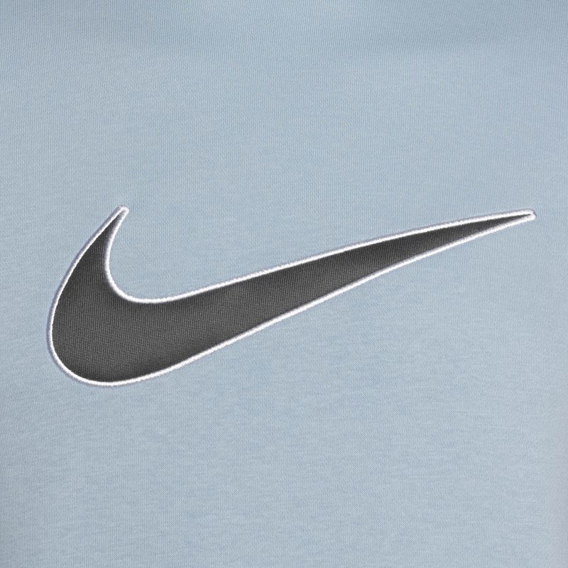 Felpa Nike Sportswear Fleece Crew Uomo blu armeria/grigio ferro chiaro 3