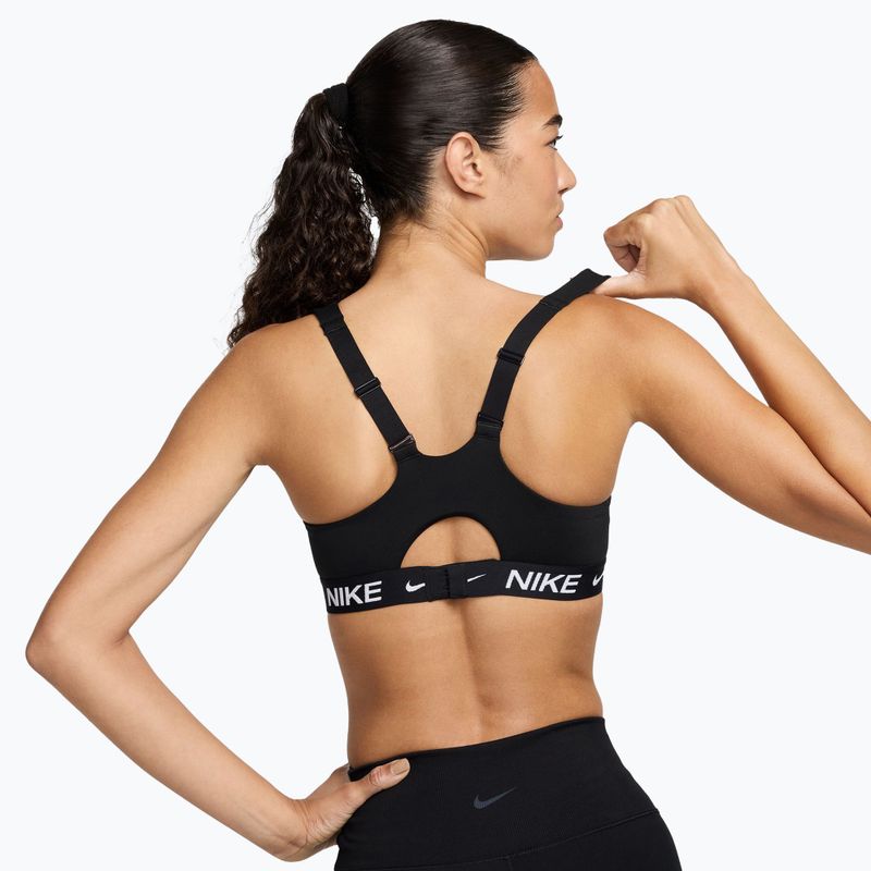 Reggiseno sportivo Nike Indy High Support black/black/white 3