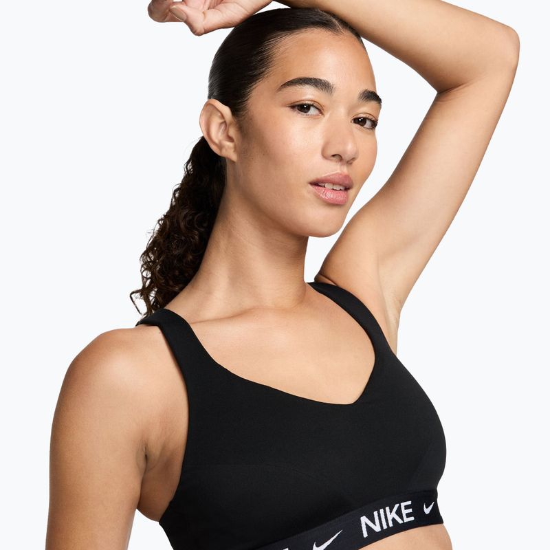 Reggiseno sportivo Nike Indy High Support black/black/white 4