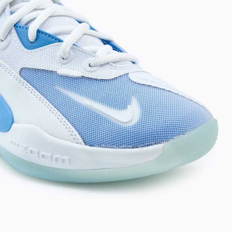 Scarpe da pallavolo Nike React Hyperset 2 white/white/valor blue 7