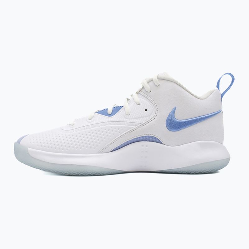 Nike React Hyperset 2 scarpe da pallavolo bianco/bianco/blu scuro 2