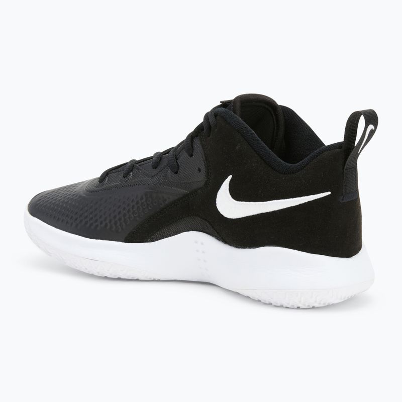 Nike React Hyperset 2 scarpe da pallavolo nero/nero/bianco 3
