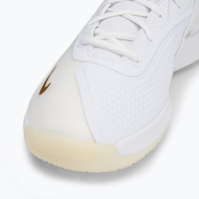 Scarpe Nike React Hyperset 2 bianco/bianco/oro metallico 7