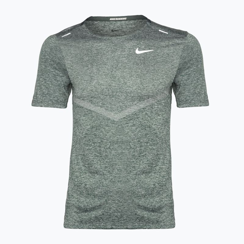 Maglietta da corsa Nike Dri-Fit Rise 365 verde vintage/etereo da uomo 5