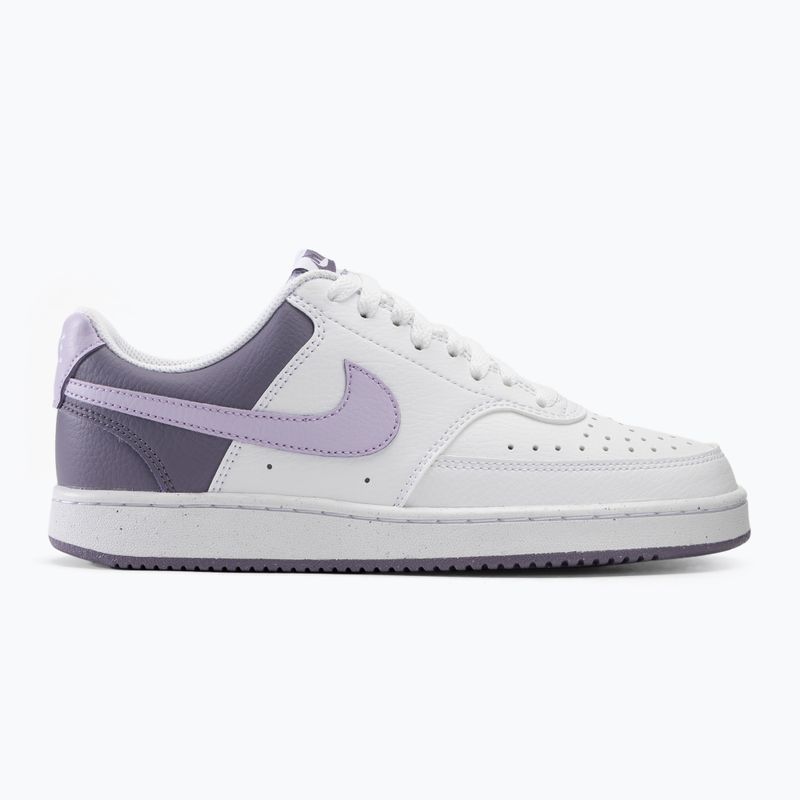 Nike Court Vision Low scarpe da donna bianco/lilla fiorito/giornata di pausa 2