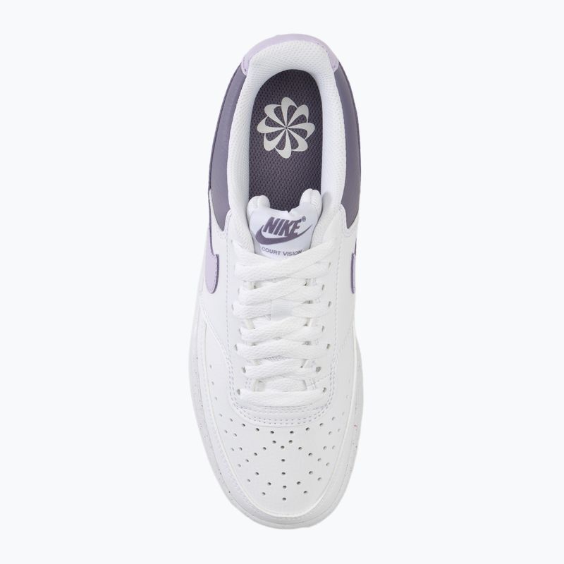 Nike Court Vision Low scarpe da donna bianco/lilla fiorito/giornata di pausa 5