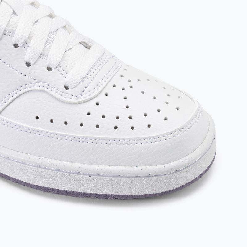 Nike Court Vision Low scarpe da donna bianco/lilla fiorito/giornata di pausa 7