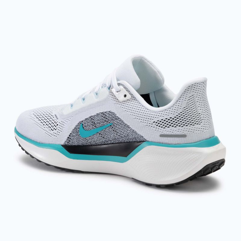 Scarpe da corsa da uomo Nike Pegasus 41 bianco/cactus polveroso/blu ghiacciaio/nero 3