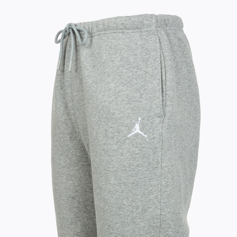 Pantaloni Nike Jordan Brooklyn Fleece grigio scuro/bianco da donna 8