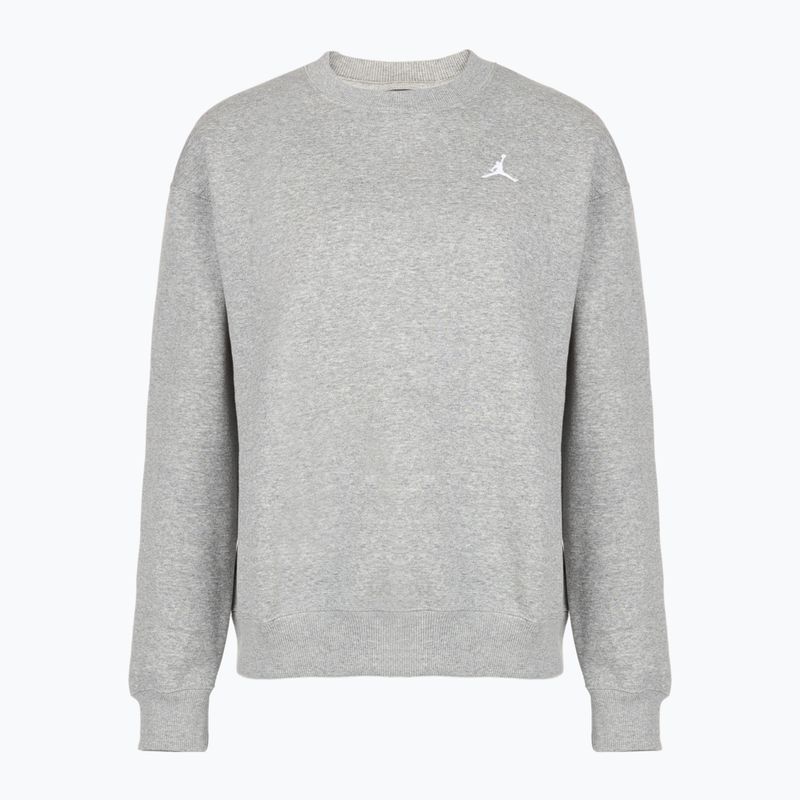 Felpa donna Jordan Brooklyn Fleece dark grey heather/white 6