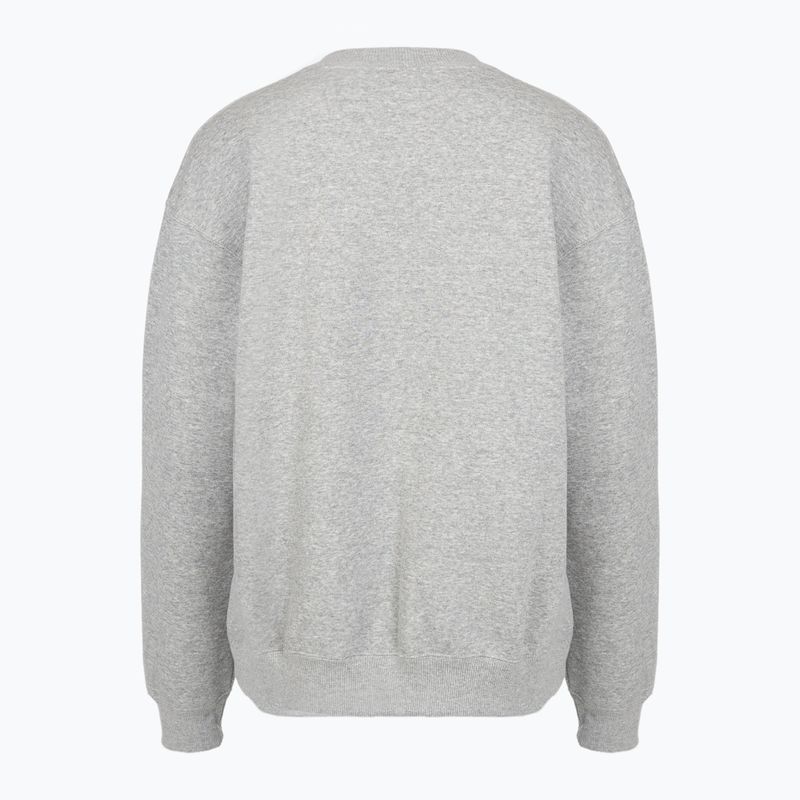 Felpa donna Jordan Brooklyn Fleece dark grey heather/white 7