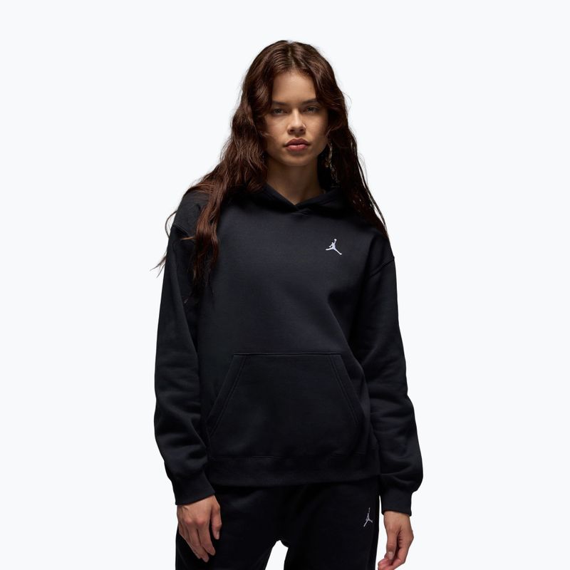 Felpa donna Jordan Brooklyn Fleece Hoodie black/white