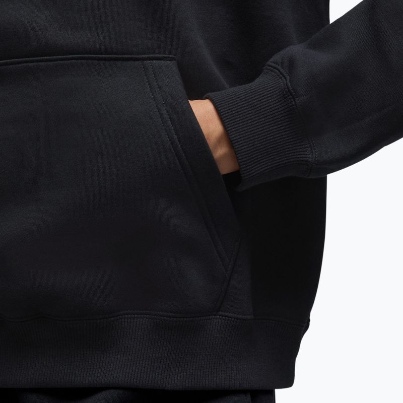 Felpa da donna Nike Jordan Brooklyn Fleece Hoodie black/white 7