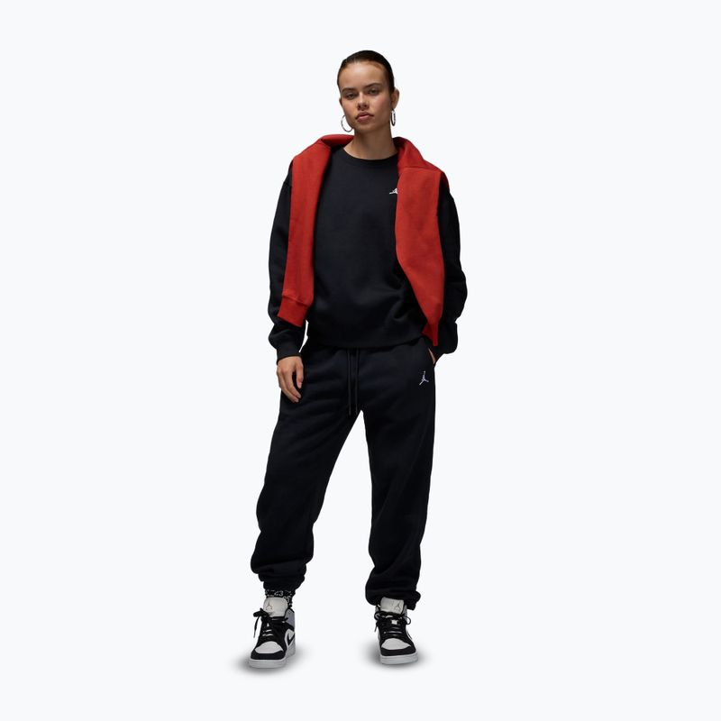 Felpa da donna Nike Jordan Brooklyn Fleece black/white 2