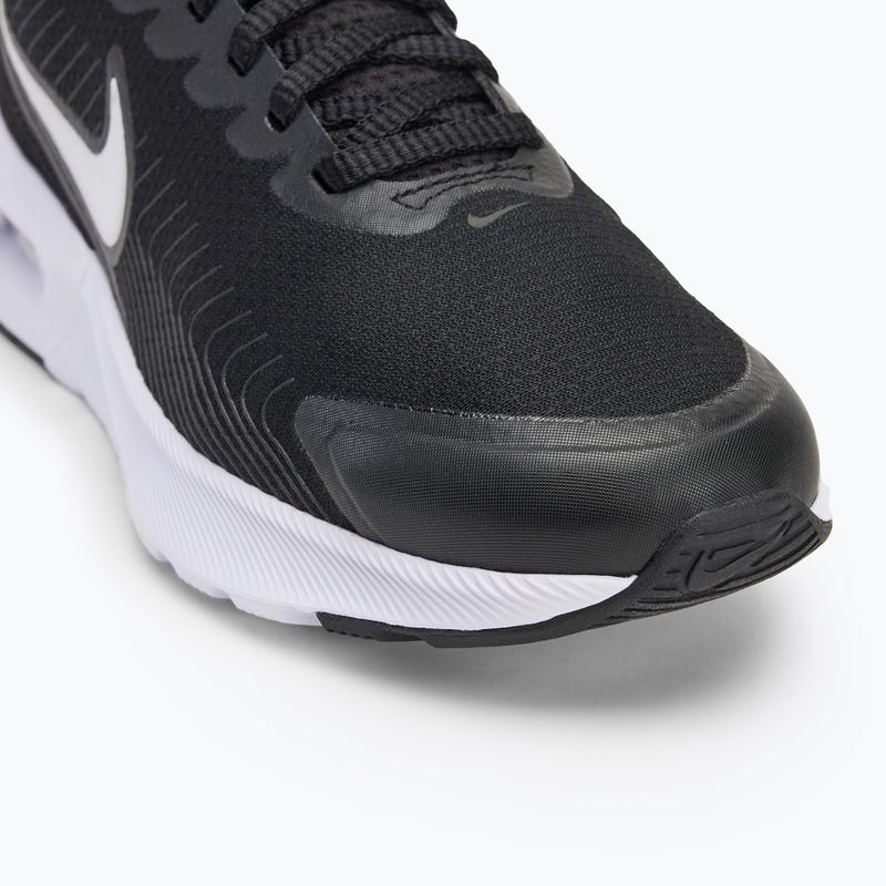 Nike Air Max Nuaxis scarpe da donna nero/grigio scuro/rosso cometa/bianco 7