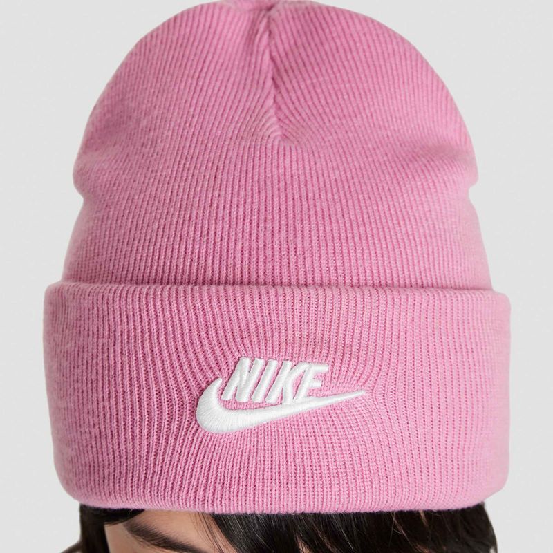 Berretto invernale Nike Peak Magic fenicottero/bianco per bambini 4