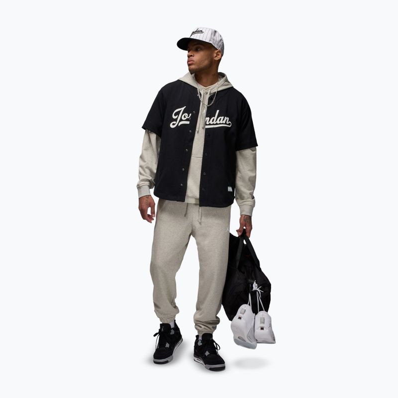 Felpa da uomo Nike Sport Crossover Dri-Fit grey heather/white 2