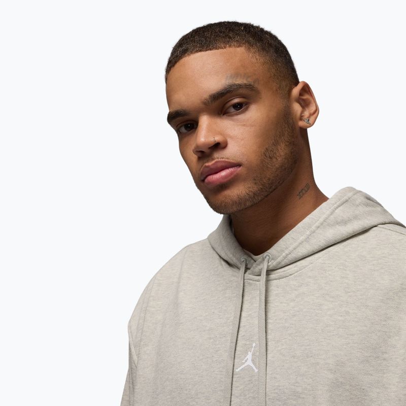 Felpa da uomo Nike Sport Crossover Dri-Fit grey heather/white 4