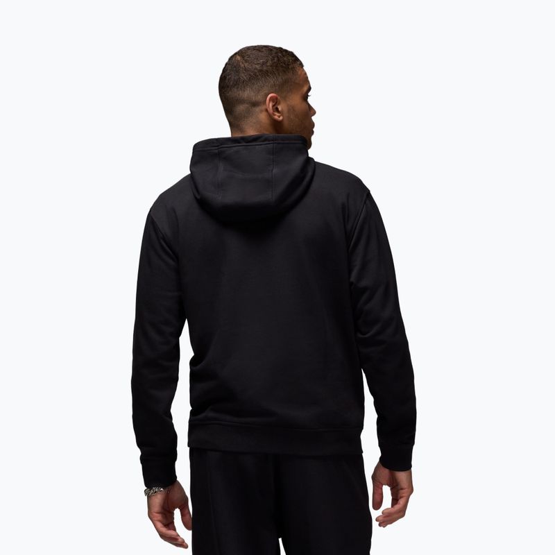 Felpa da uomo Nike Sport Crossover Dri-Fit black/white 3