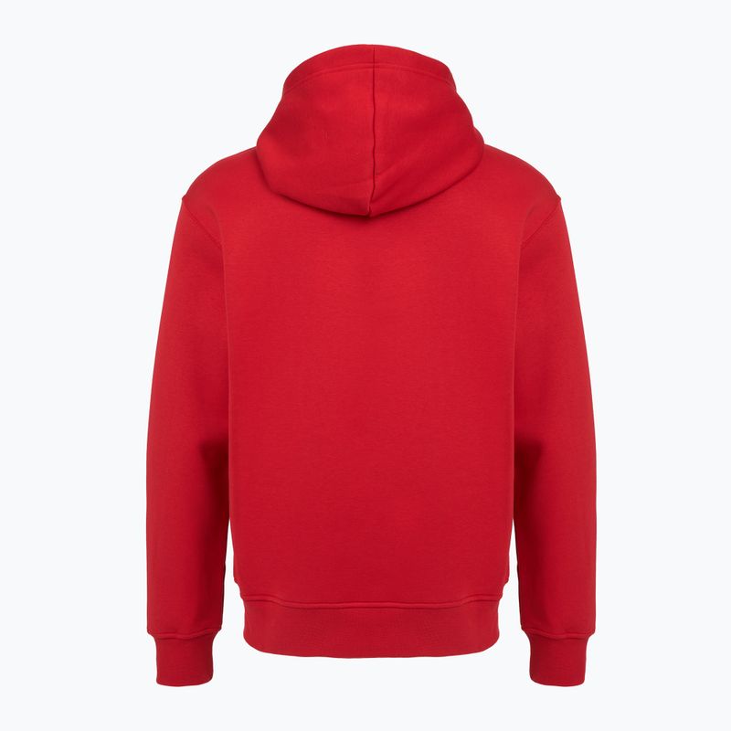 Felpa da uomo Jordan Brooklyn Fleece gym red/white 2