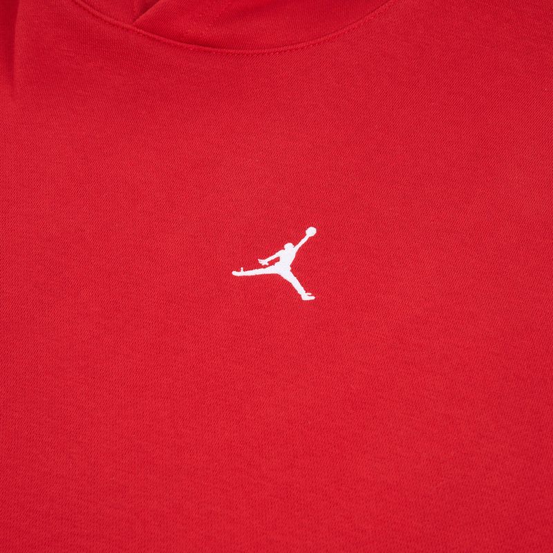 Felpa da uomo Jordan Brooklyn Fleece gym red/white 3